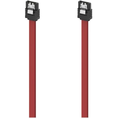 Hama 00200739 câble SATA 0,45 m Rouge