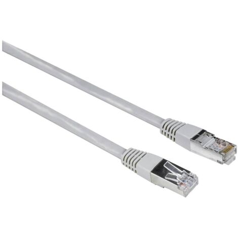 Hama 00200917 câble de réseau Gris 5 m Cat5e F/UTP (FTP)