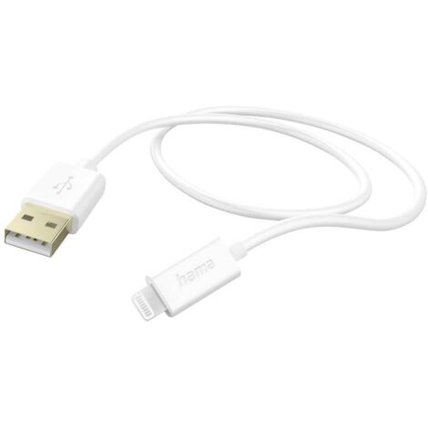 Hama 00201581 Câble USB A Lightning Blanc 1,5 m