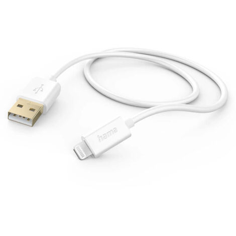 Hama 00201581 Cavo USB A Lightning Bianco 1,5 m
