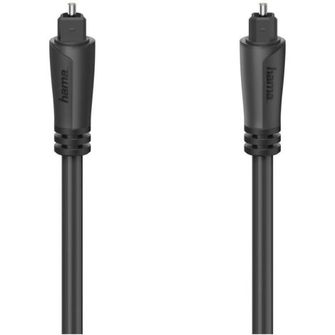 Hama 00205136 câble audio 5 m Toslink Noir