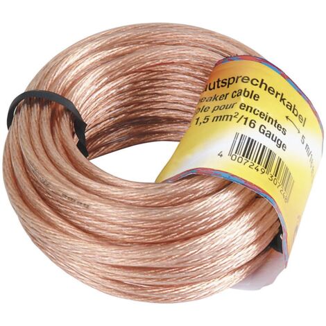 Hama 00205142 câble audio 10 m Transparent