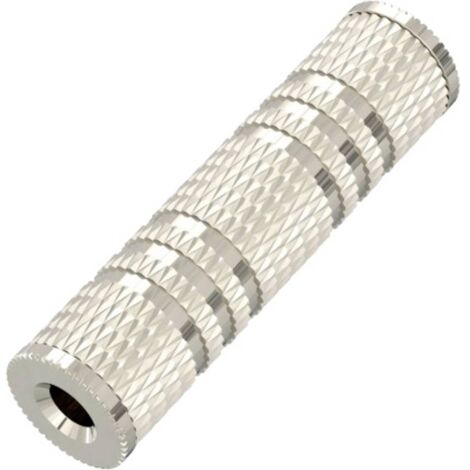 Hama 00205193 Jack Audio Adattatore [1x Presa jack da 3.5 mm - 1x Presa jack da 3.5 mm] Nero