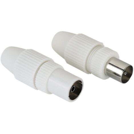 Hama 00205212 connecteur coaxial 2 pièce(s)