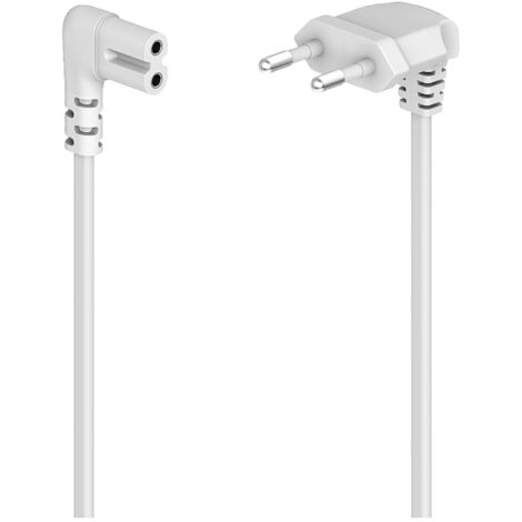 Hama 00223285 Strom Netzkabel Weiß 5 m