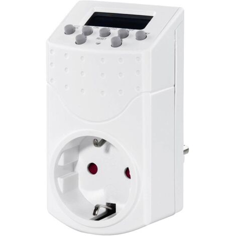 Hama 00223306 Temporizzatore digitale Giornaliero, Settimanale Funzionamento continuo, Funzione di conto alla rovescia,