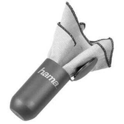 Hama 5904 - Paño de Limpieza de Equipos fotográficos, Color Gris