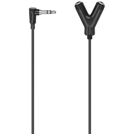 Hama adapter audio 35 stecker auf 2x 35 buchse