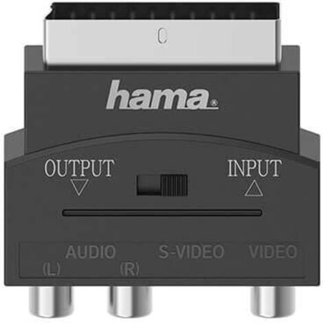 HAMA Adapter Video Scart-S-VHS/3x Phono