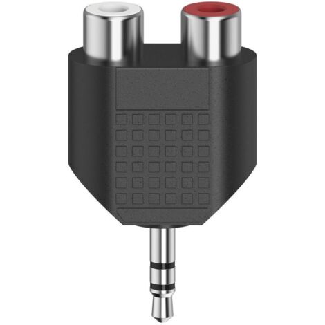 Hama Adattatore 2 RCA F/Jack 3.5 mm M