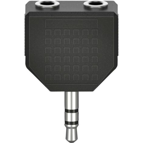 Hama Adattatore Jack 3.5 mm M/2 Jack 3.5 mm F