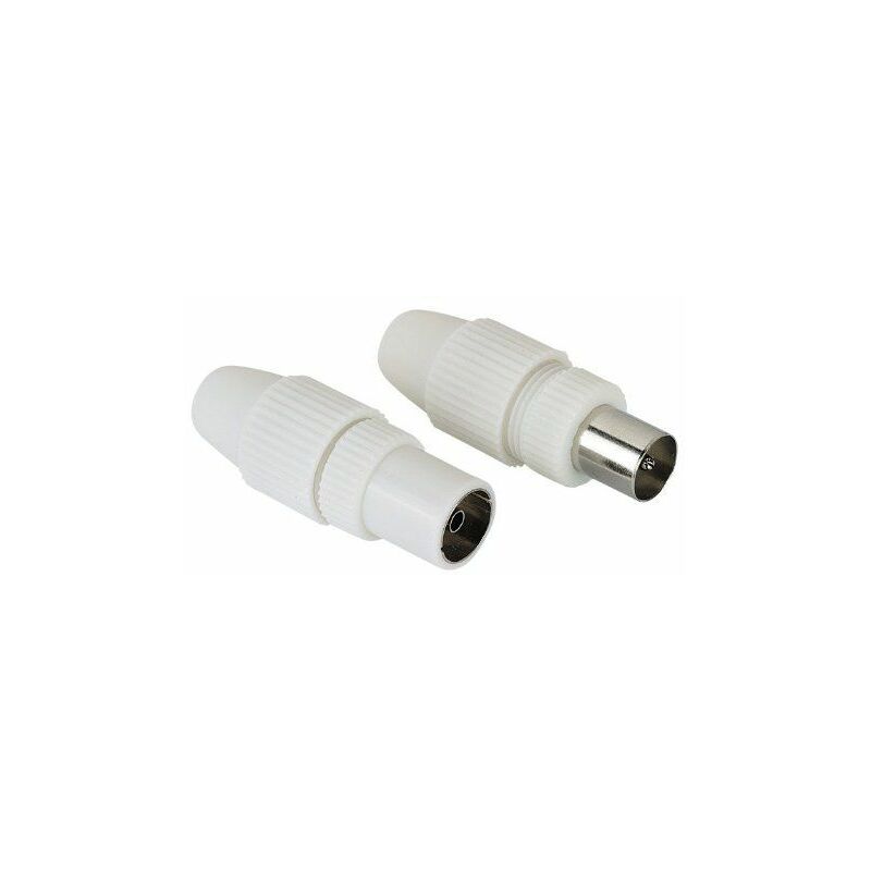 

Hama Antenna Male Plug / Female Jack, Coaxial, Clamp Type