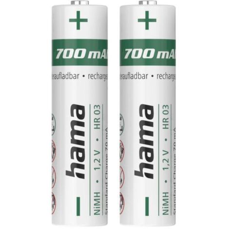 Hama Batteria Ministilo AAA Ricaricabile
