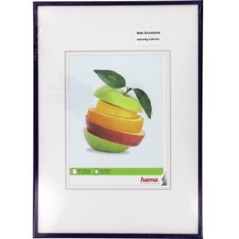 HAMA Bilderrahmen Hama Sevilla 29,7 x 42 cm (B x H) 18 x 24 cm (B x H) Polystyrol Kunststoffblau