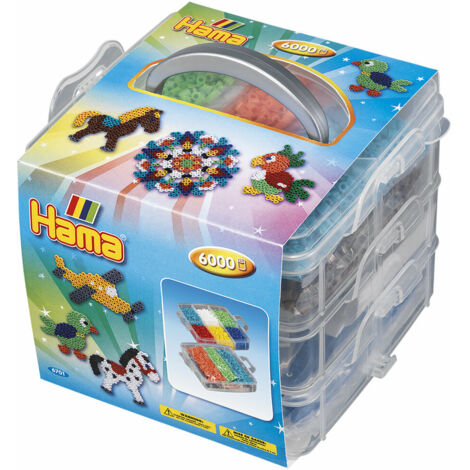 Hama Bügelperlen Stapelbox 6000 Stk 6701