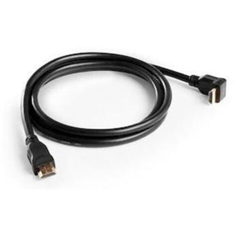 Hama Cavo HDMI M 90° HDMI M Hdmi High Speed with Ethernet 1 5 metri Ultra HD 4K connettori dorati sfuso 25 pzz