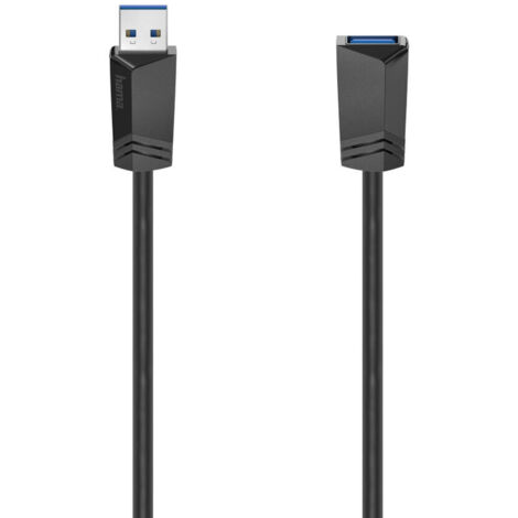 Hama Cavo prolunga USB A M / USB A F , USB 3.0, 1,5 metri, nero