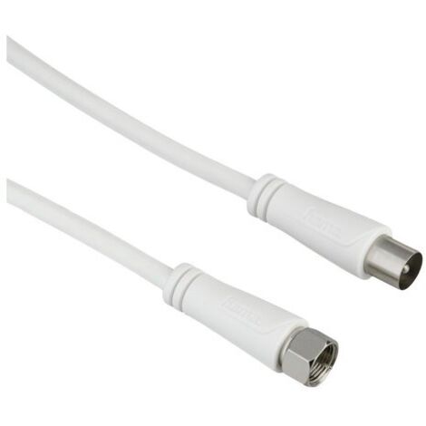 Hama Cavo SAT M antenna M 90 dB 1.5 metri bianco