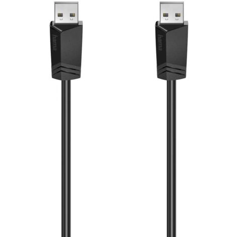 Hama Cavo USB A M / USB A M, USB 2.0, 1,5 metri, nero