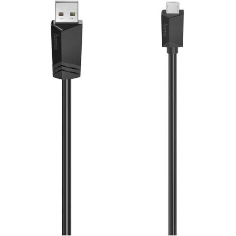 Hama Cavo USB A M / USB Micro B M , USB 2.0, 1,5 metri, nero