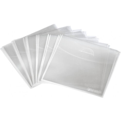 Hama CD/DVD Hoesjes 100 Pak Transparent
