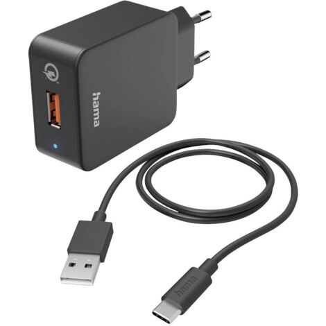 Hama Chargeur USB 19.5 W 1x USB-C® noir intérieure R283922