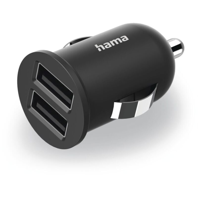 Hama - Chargeur usb 2 voies Allume-cigare Adaptateur de charge pour voiture 2,4 A/12 w