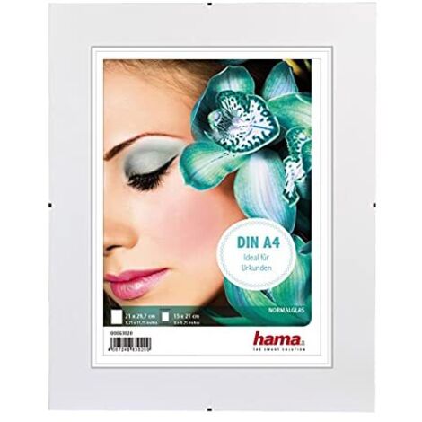 Hama Clip-Fix Portafoto senza cornice, Reflex, 21x29,7 cm