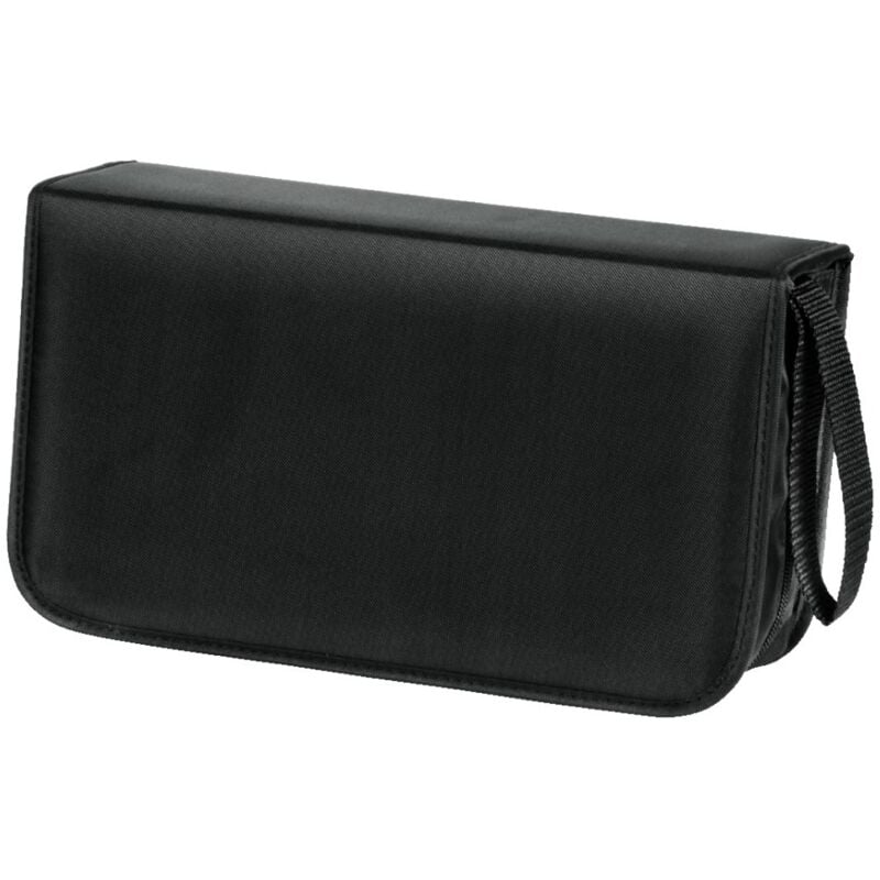 Hama - Pochette pour cd Nylon 120, noir