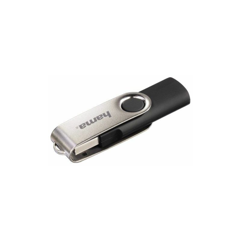 

FlashPen - Memoria USB 2.0 de 16 GB, color negro - Hama