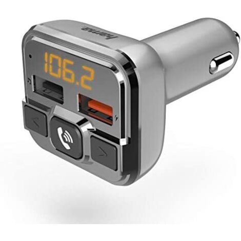 Hama FM-Transmitter 14165 mit Bluetooth®- und Freisprechfunktion