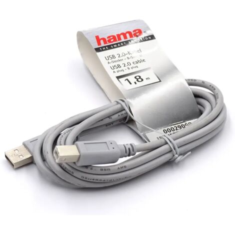 HAMA HA 29099 USB A/B-Kabel 1,8 m