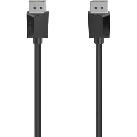 Hama kabel displayport 12 ultra hd 4k 15 m schwarz 49313