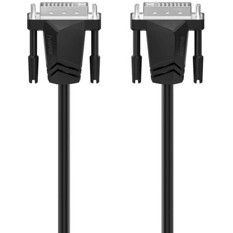 Hama kabel dvi 1440p dual link schwarz 15 m