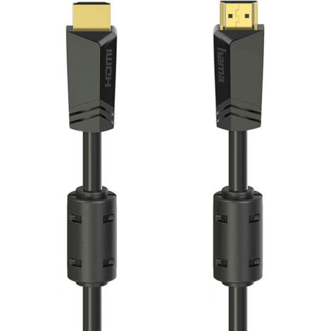 Hama kabel hdmi high speed 4k 18 gbits 100 m gold 424276