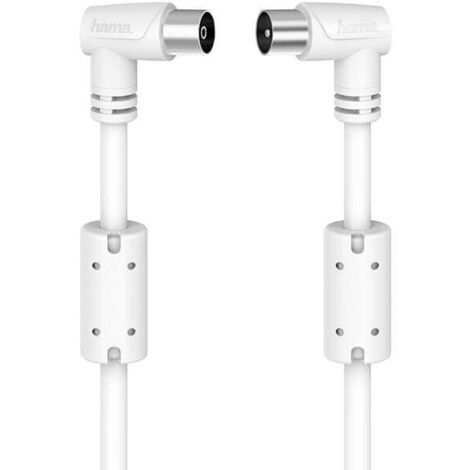 Hama kabelantennenwinkel 90 db wei 15 m 5384869