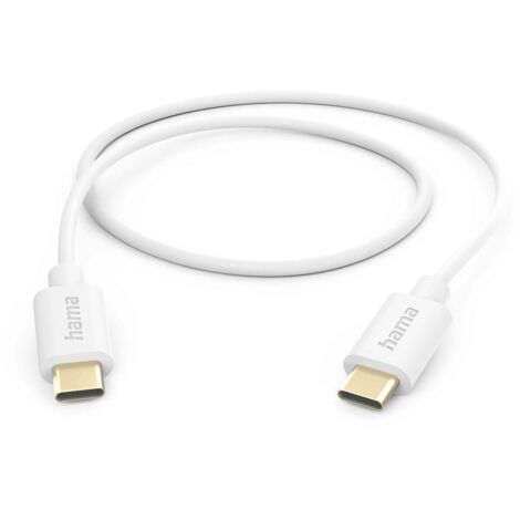 Hama ladekabel usb c auf usb c 10 m wei 8260856