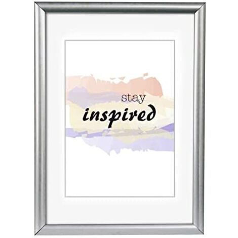 Hama Madrid Silver Backlit Floor Stand - Frame (Kunststoff, Silber, Backlit Floor Stand, 15 x 20 cm, rechteckig, reflektierend)
