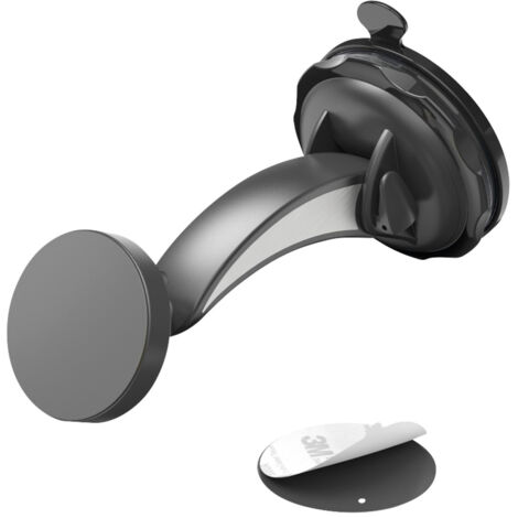 Hama Magnet Handy-Kfz-Halterung Saugnapf Magnetbefestigung, 360° drehbar
