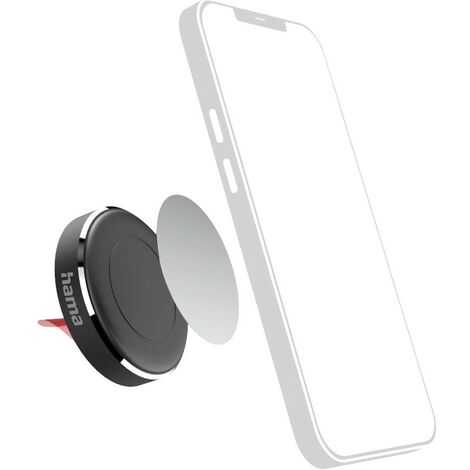 Hama Magnet tableau de bord Support de téléphone portable pour voiture fixation magnétique, pivotant à 360° X589412