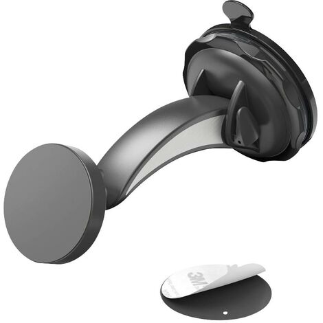 Hama Magnet ventouse Support de téléphone portable pour voiture fixation magnétique, pivotant à 360° X589862