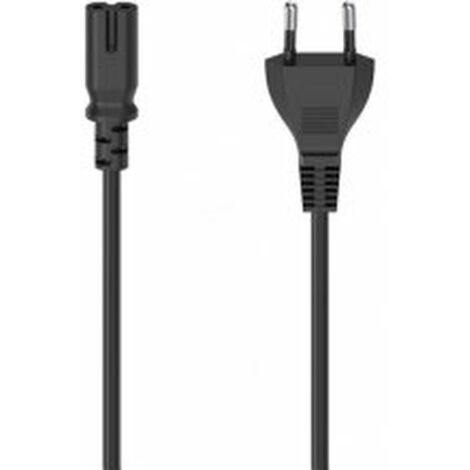 Hama Netzkabel 1,5 m câble d’alimentation noir C7