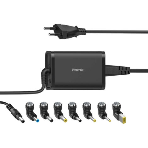 HAMA Netzteil Notebook Universal 100-240V 15-19V/45W 8x Adapter