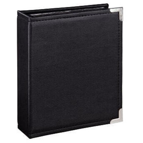 Hama New York City álbum de foto y protector Negro 100 hojas 10 x 15