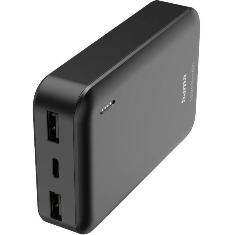 Hama - Pocket 10 Powerbank (batterie supplémentaire) 10000 mAh LiPo anthracite Hama - Pocket 10 Powerbank (batterie supplémentaire) 10000 mAh LiPo anthracite