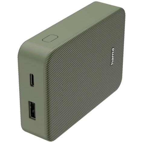Hama  Powerbank 10000 mAh Fast Charge LiPo  Grün