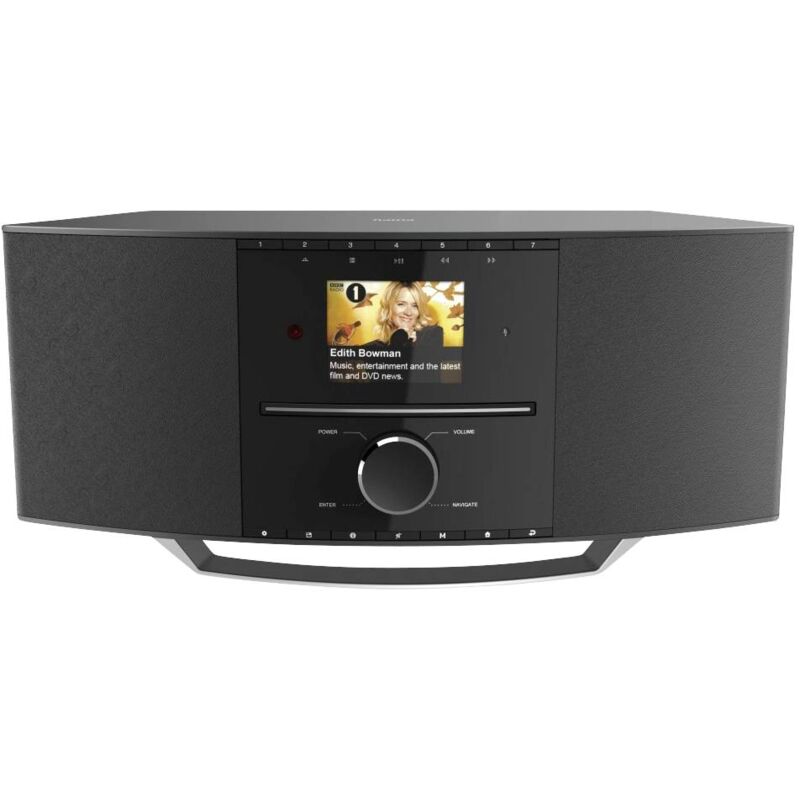 DIR3510SCBTX Radio de table Internet, dab+, dab, fm Bluetooth, cd, usb, WiFi, radio internet noir D359672 - Hama