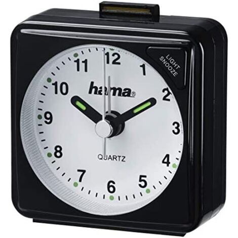 Hama Reisewecker A50 00186329 schwarz
