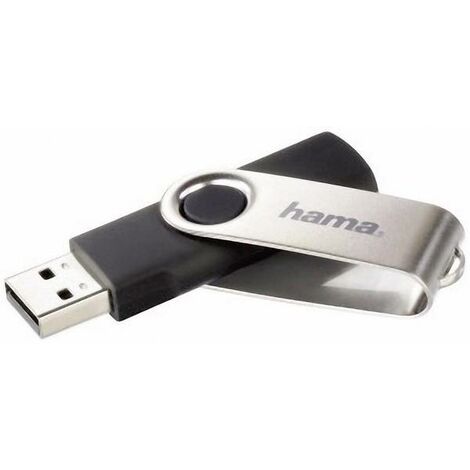 Chiavetta USB 2.0 Q-Connect Flash drive argento/nero - 64 GB