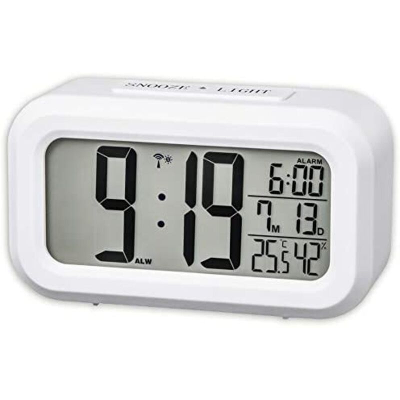 Réveil radiocommandé Hama rc 660 Blanc